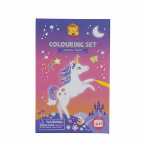 Tiger Tribe Colouring Set - Unicorn Magic