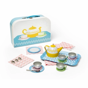 Tin Tea Set - DAMAGED BOX