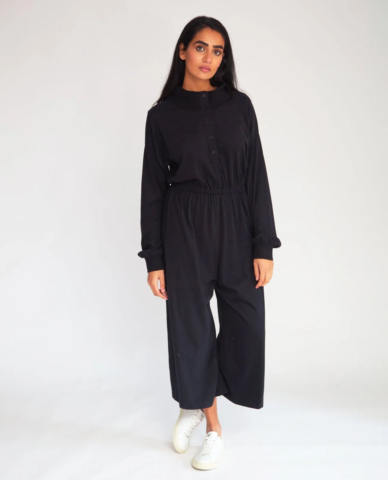 Tinley Organic Jumpsuit In Black