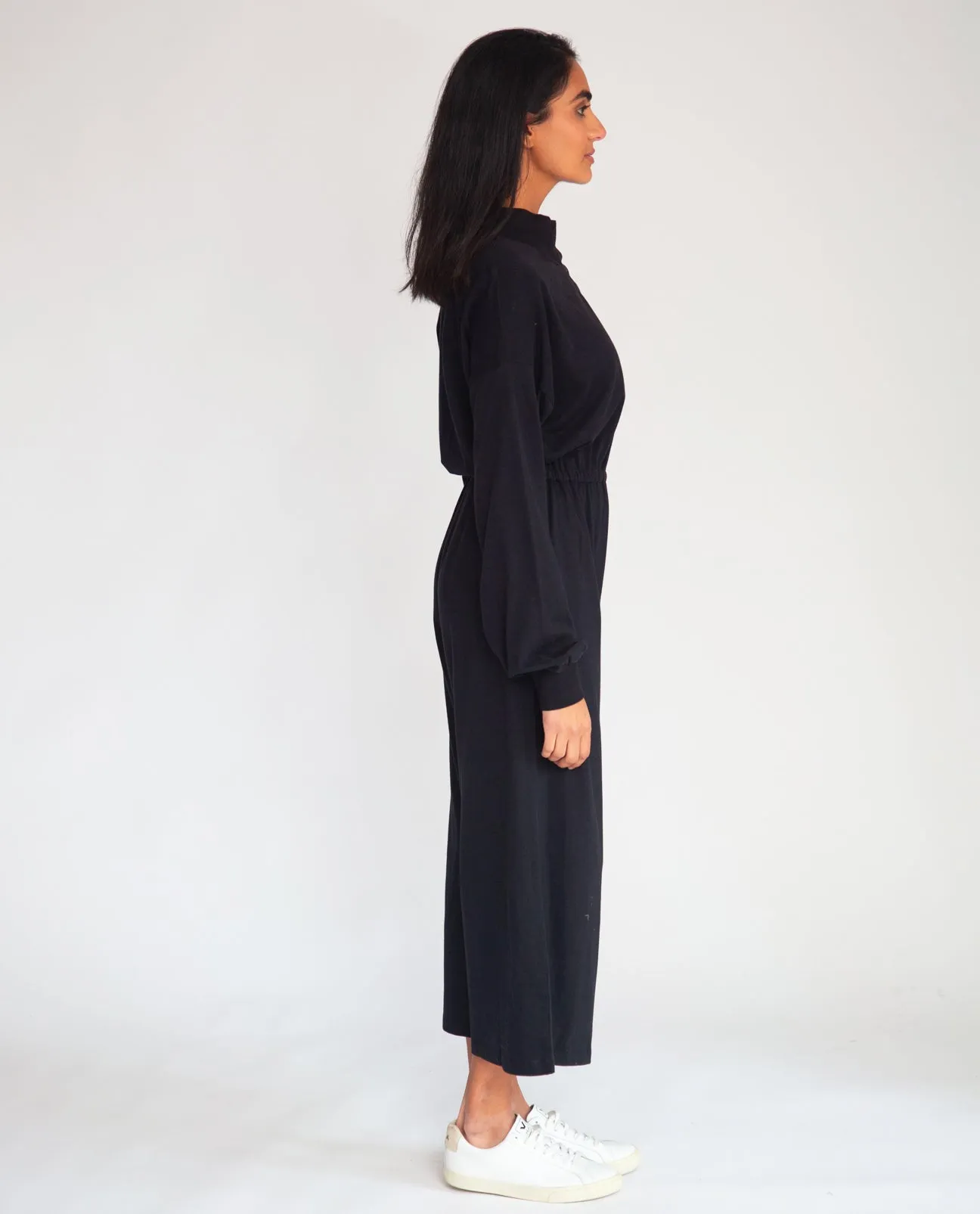 Tinley Organic Jumpsuit In Black