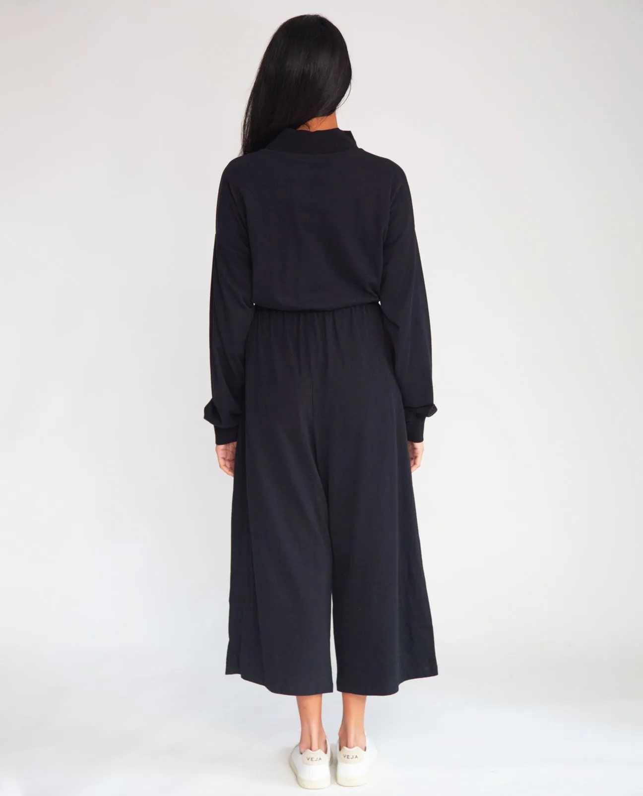 Tinley Organic Jumpsuit In Black