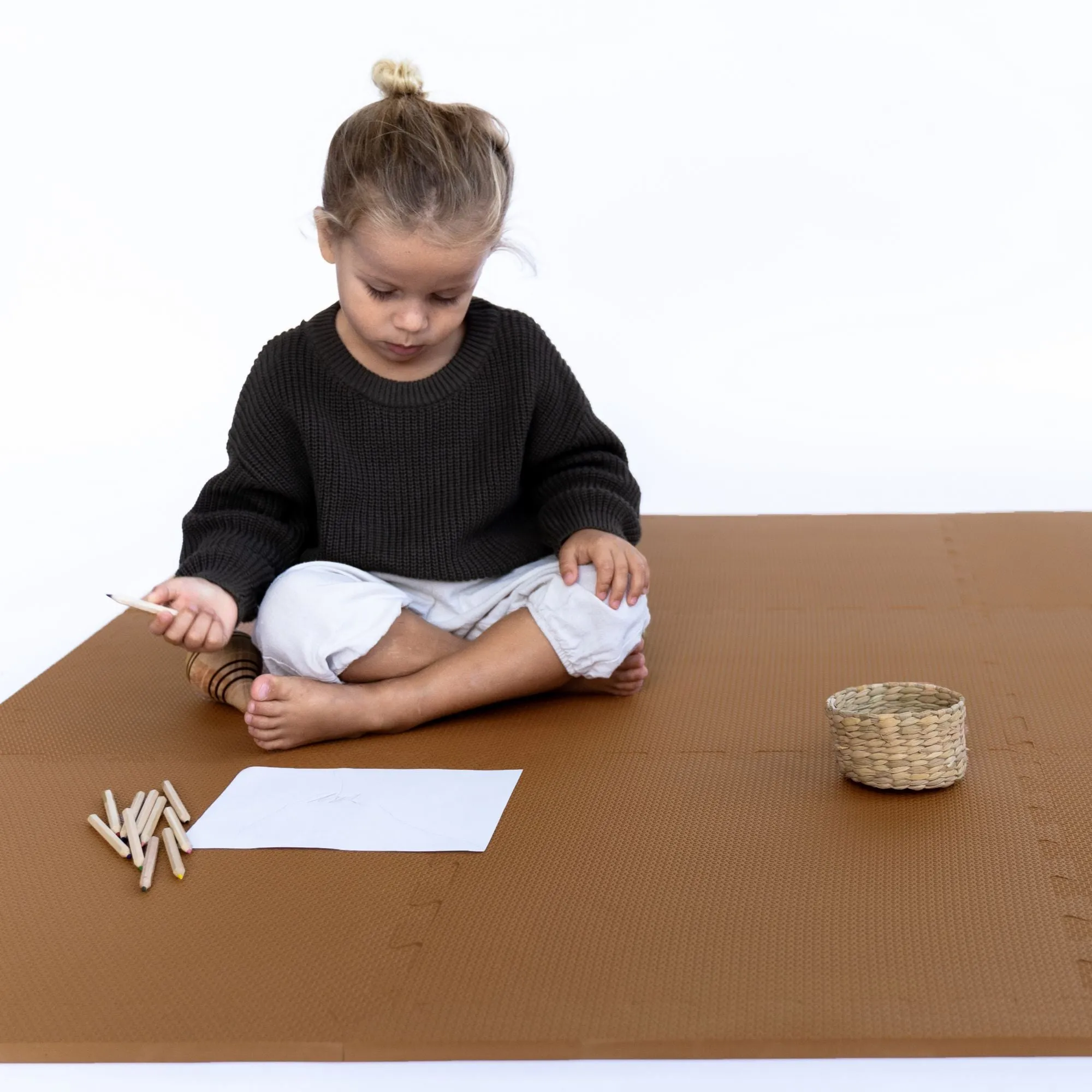 Toddlekind Classic Playmat  - Camel 131x131cm - 912