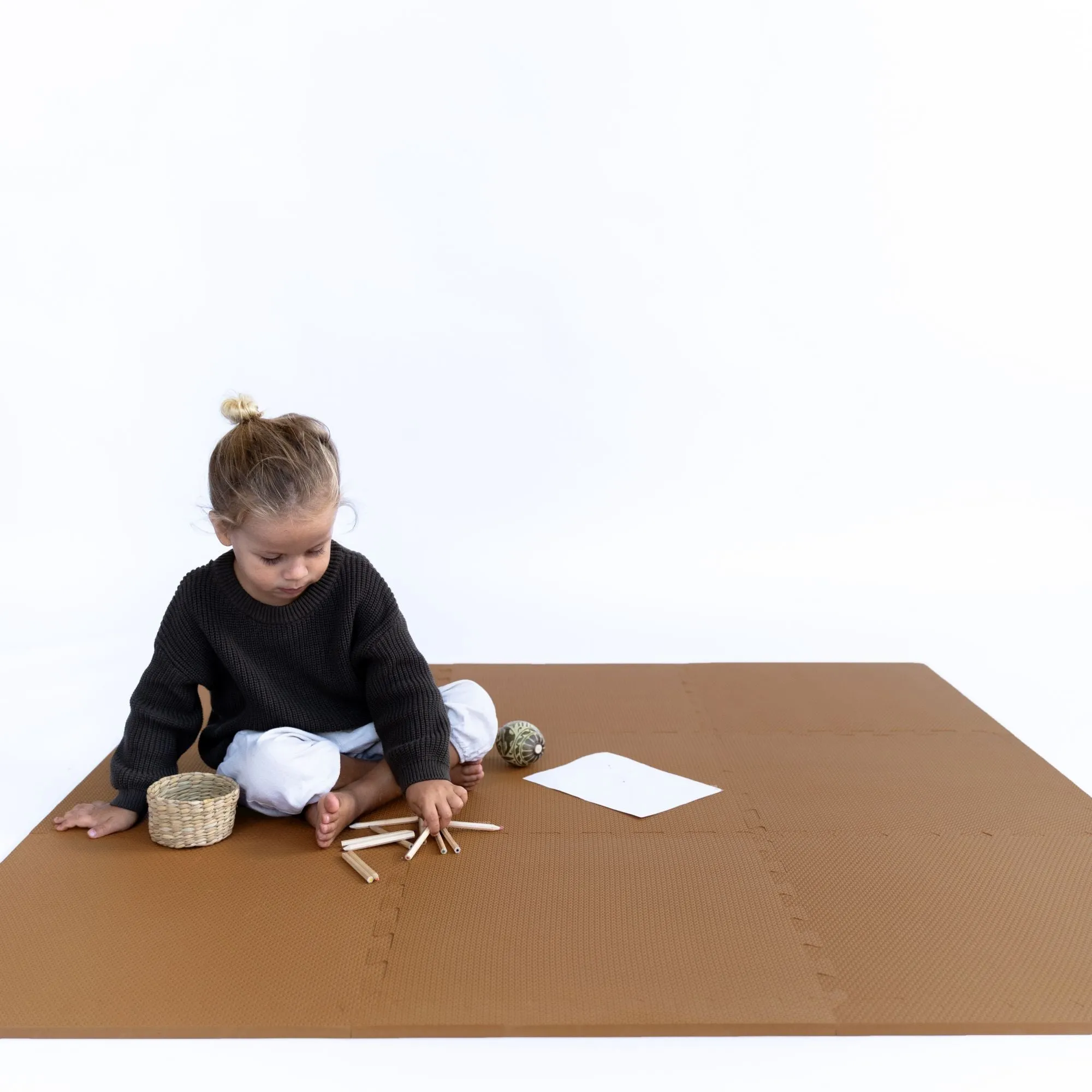 Toddlekind Classic Playmat  - Camel 131x131cm - 912