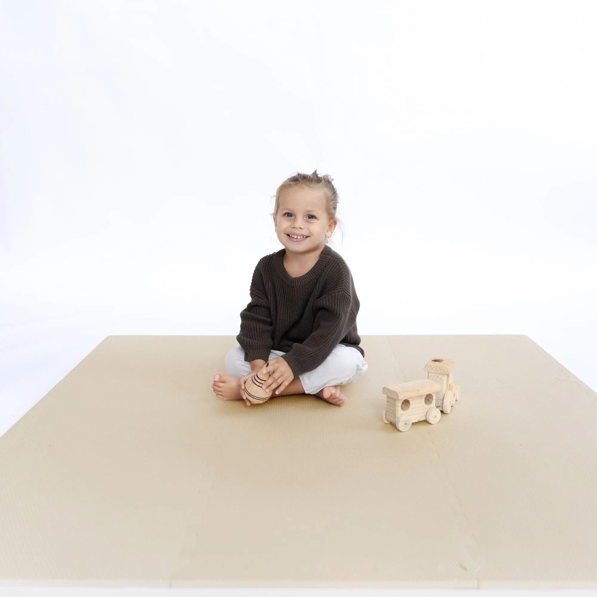 Toddlekind Classic Playmat  - Clay 131x131cm - 912