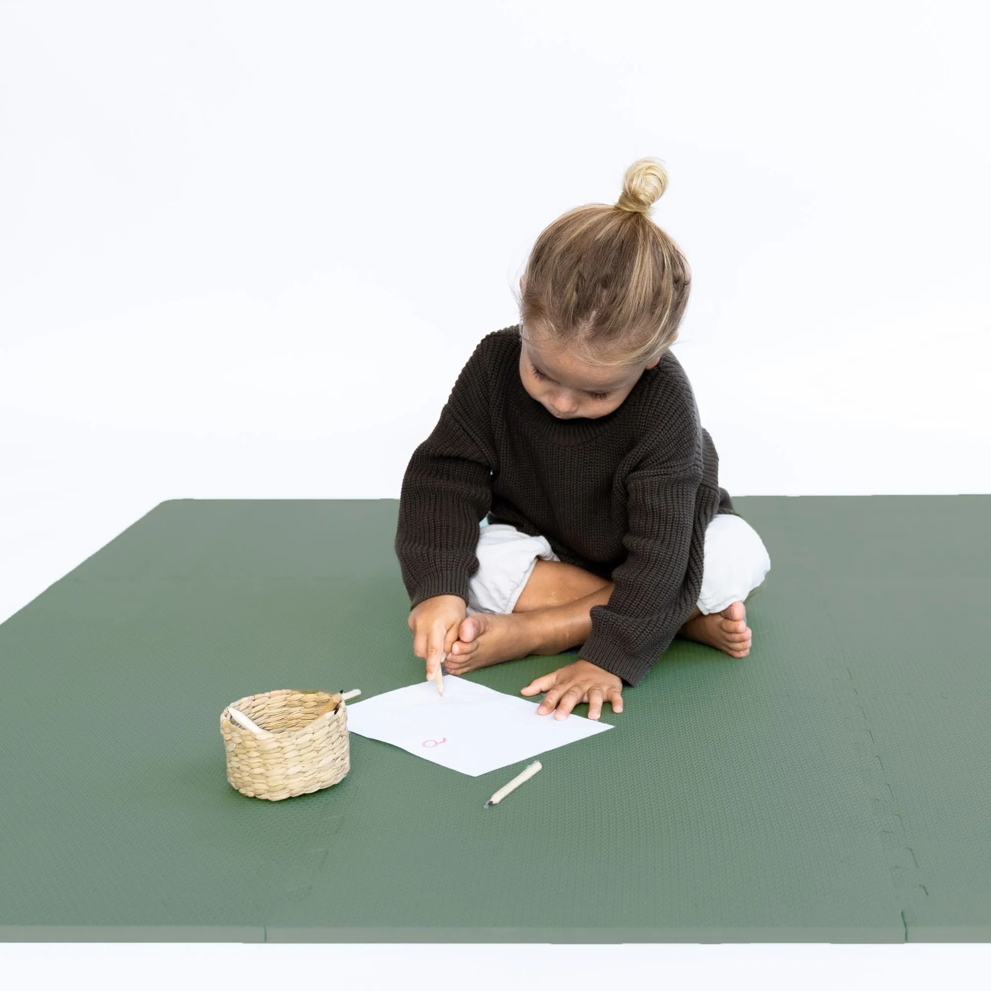 Toddlekind Classic Playmat  - Moss 131x131cm - 912