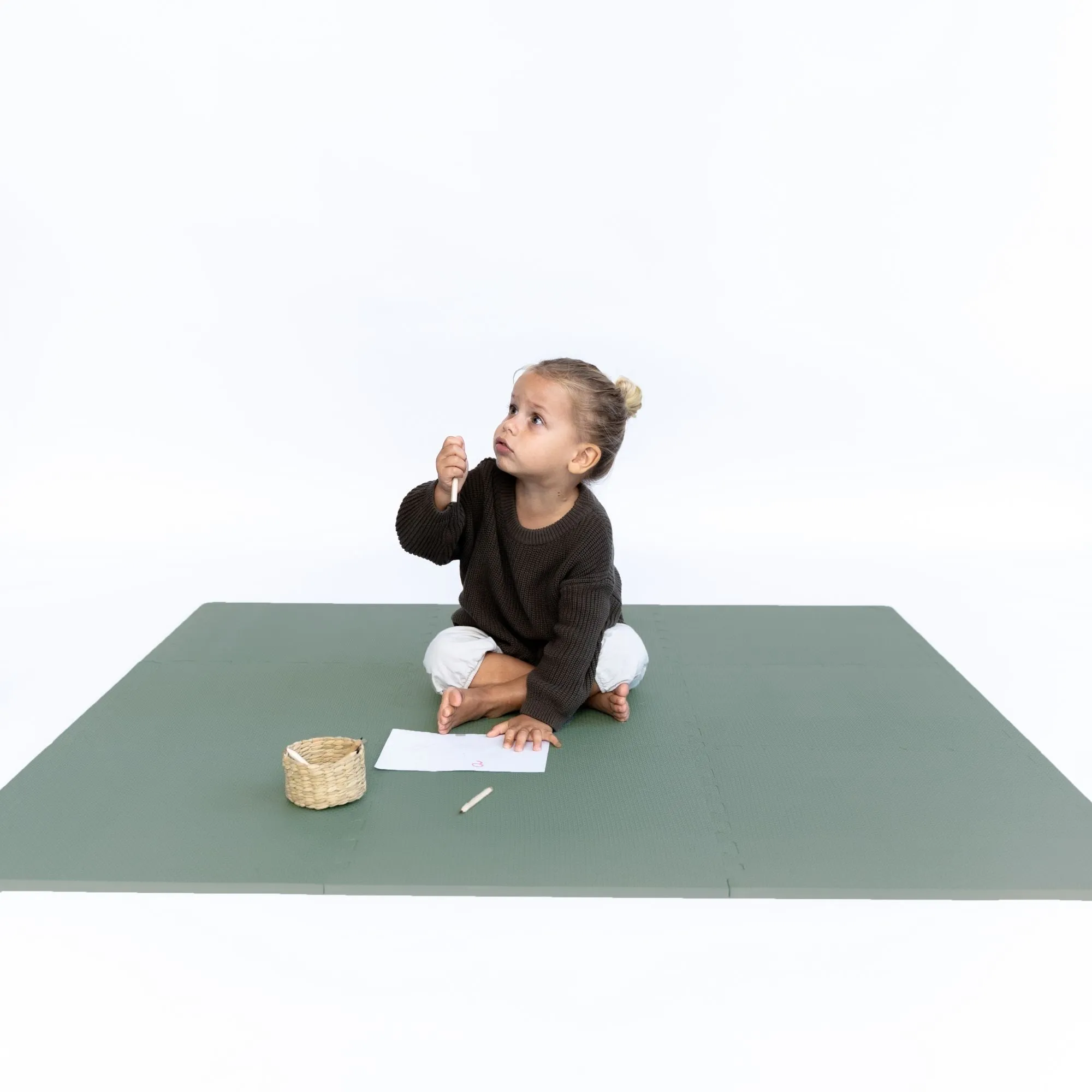 Toddlekind Classic Playmat  - Moss 131x131cm - 912