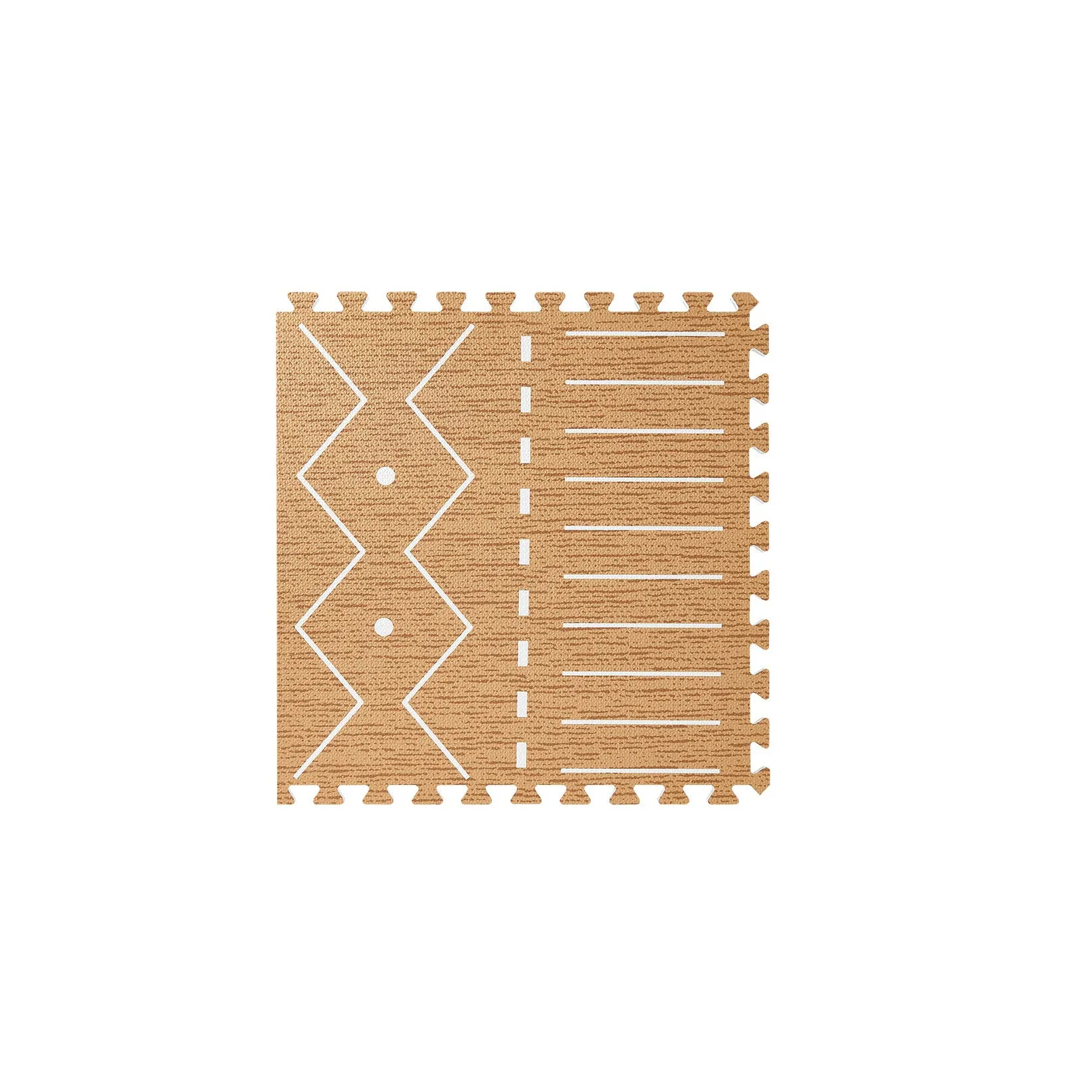 Toddlekind Prettier Playmat  - Berber Camel 120x180cm - 612