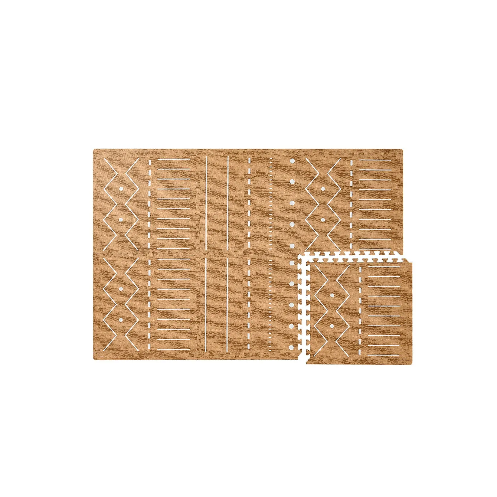 Toddlekind Prettier Playmat  - Berber Camel 120x180cm - 612