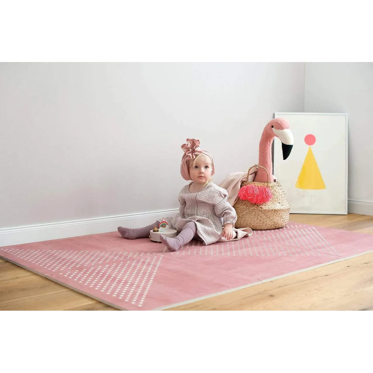 Toddlekind Prettier Playmat  - Earth Ash Rose 120x180cm - 612