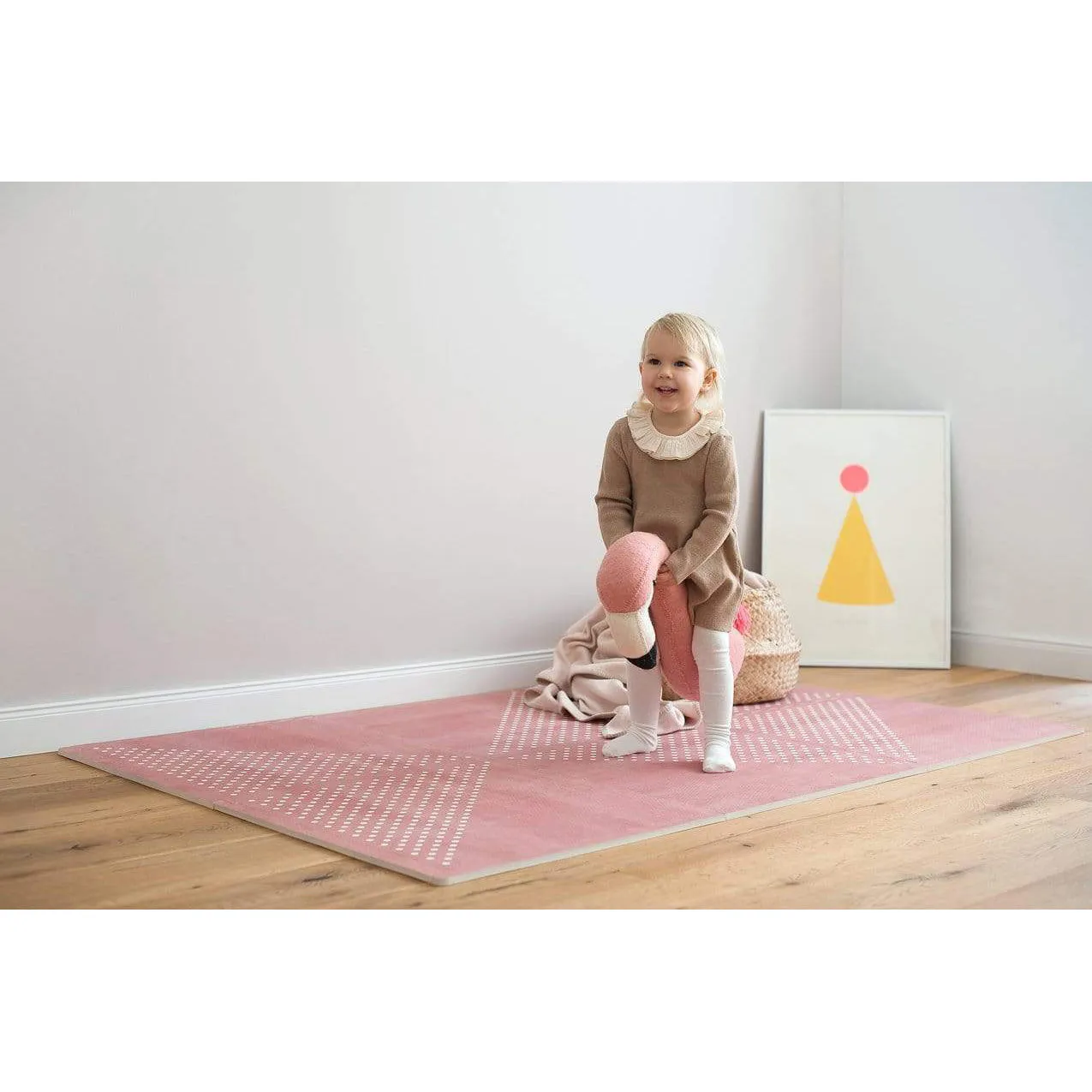 Toddlekind Prettier Playmat  - Earth Ash Rose 120x180cm - 612