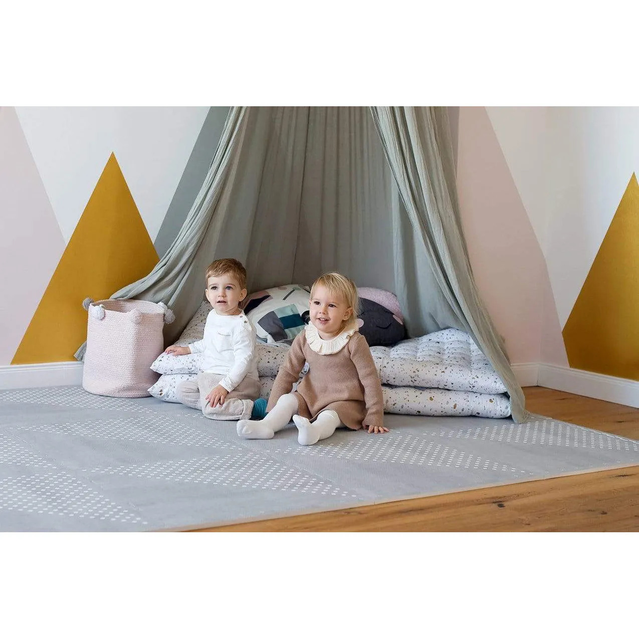 Toddlekind Prettier Playmat  - Earth Dove 120x180cm - 612