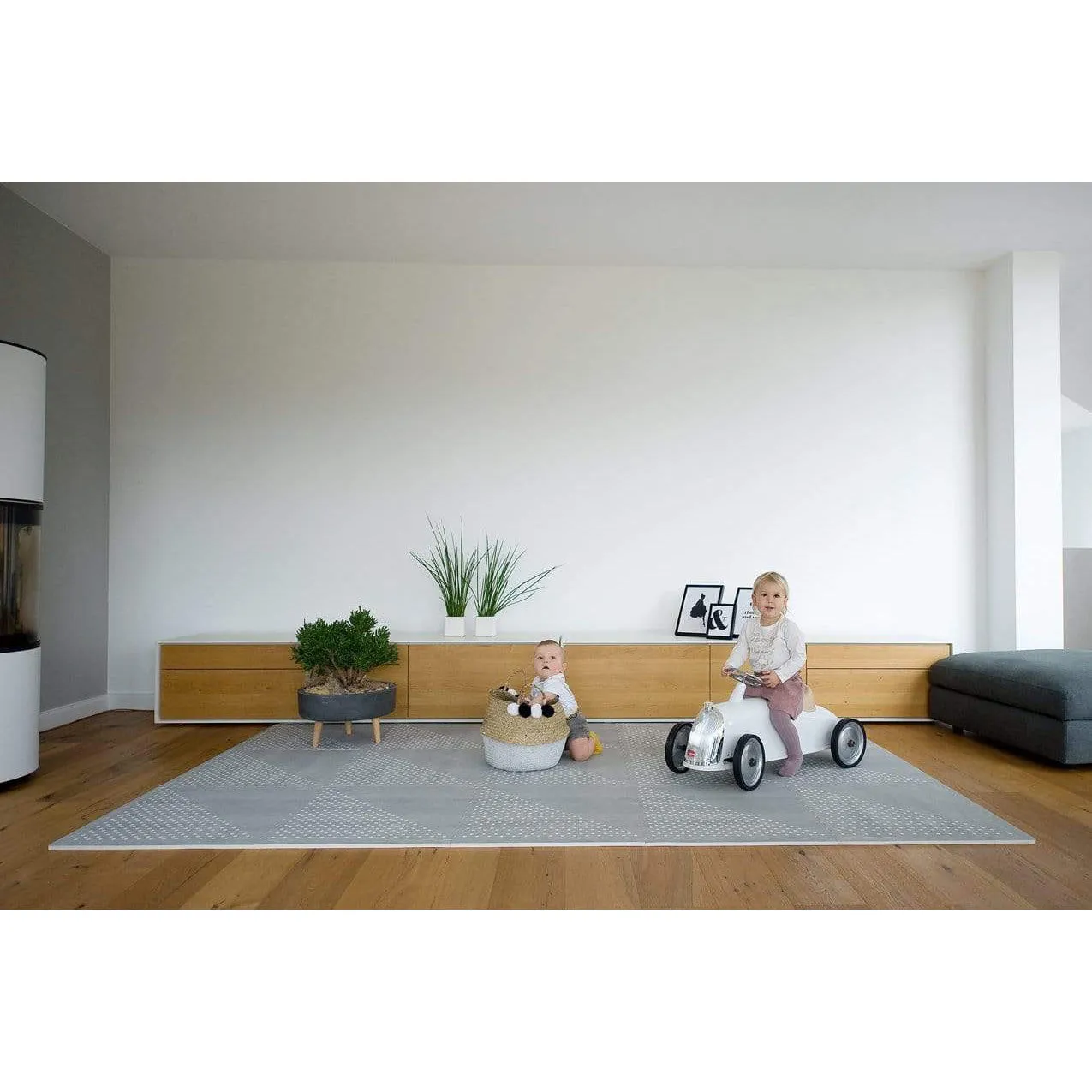 Toddlekind Prettier Playmat  - Earth Dove 120x180cm - 612