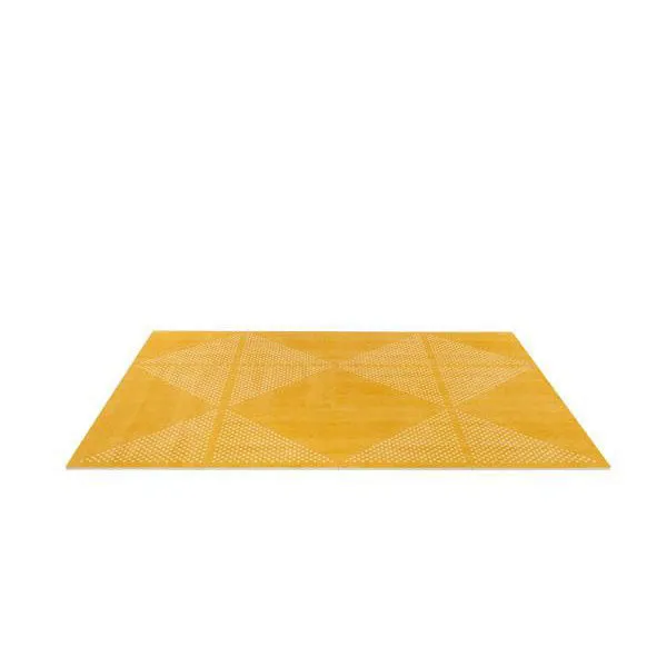 Toddlekind Prettier Playmat  - Earth Mustard Flower 120x180cm - 612
