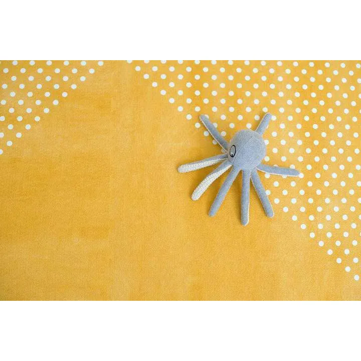 Toddlekind Prettier Playmat  - Earth Mustard Flower 120x180cm - 612