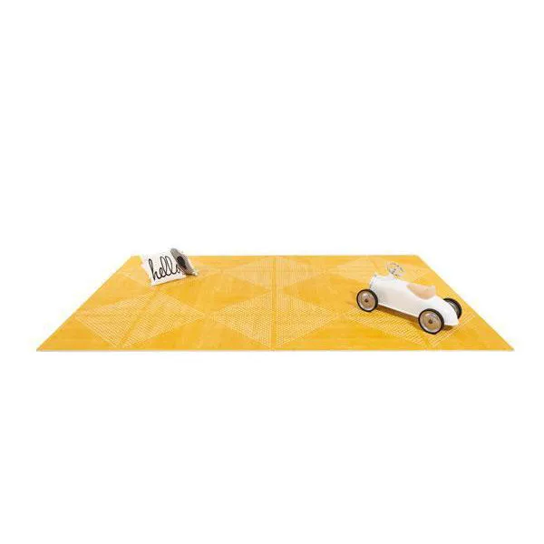 Toddlekind Prettier Playmat  - Earth Mustard Flower 120x180cm - 612