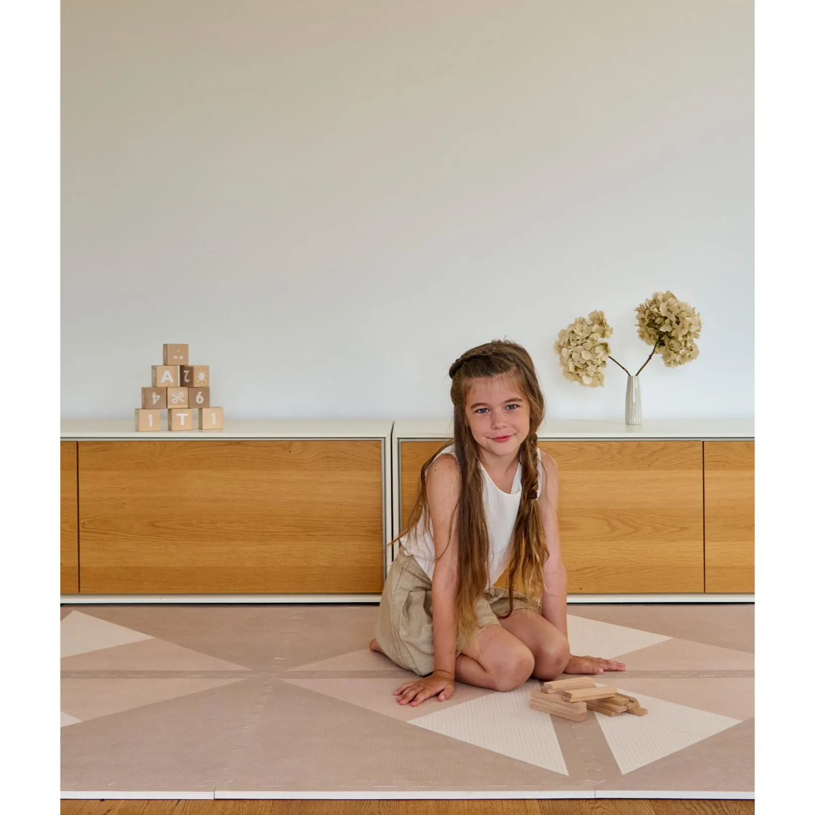 Toddlekind Prettier Playmat  - Kyte Mocha 120x180cm - 612