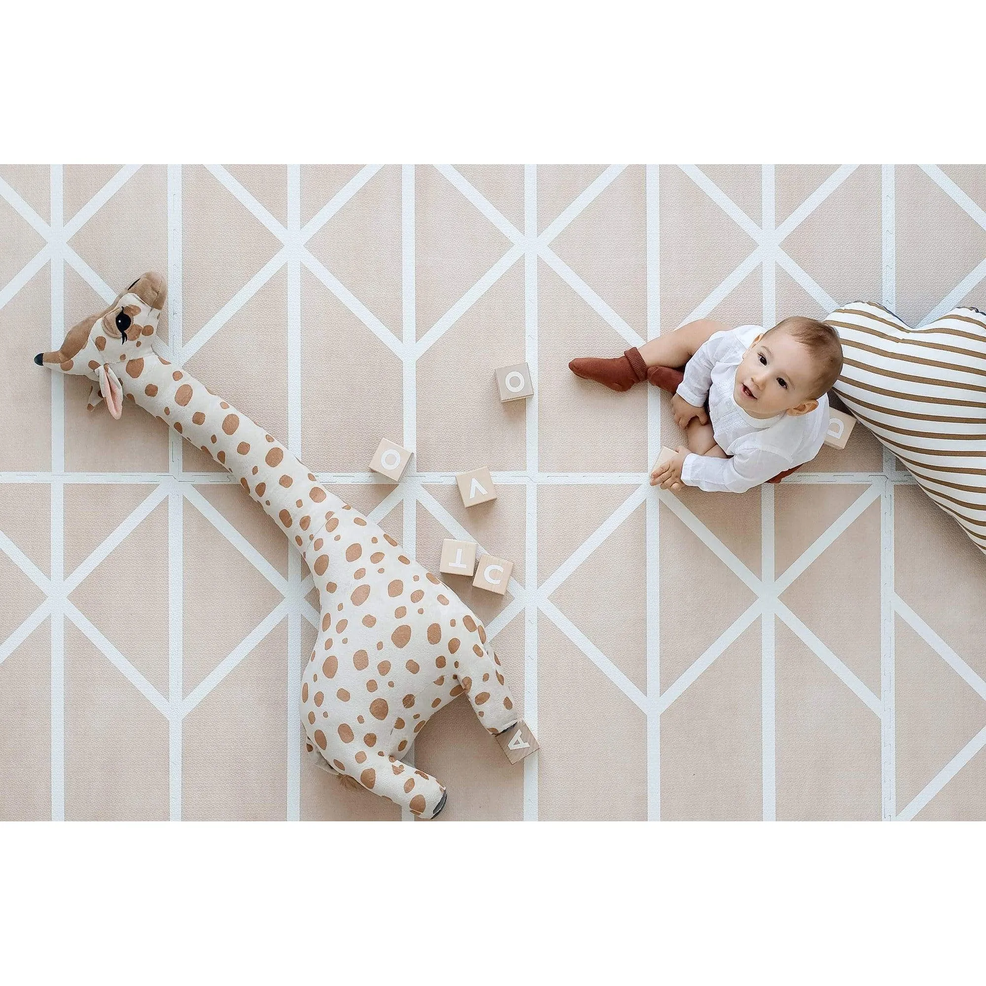 Toddlekind Prettier Playmat  - Nordic Clay 120x180cm - 612