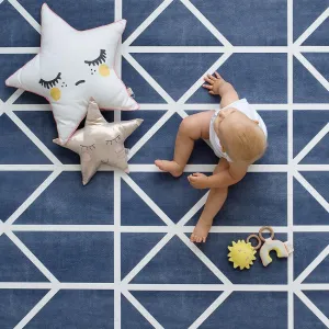 Toddlekind Prettier Playmat  - Nordic Petroleum 120x180cm - 612