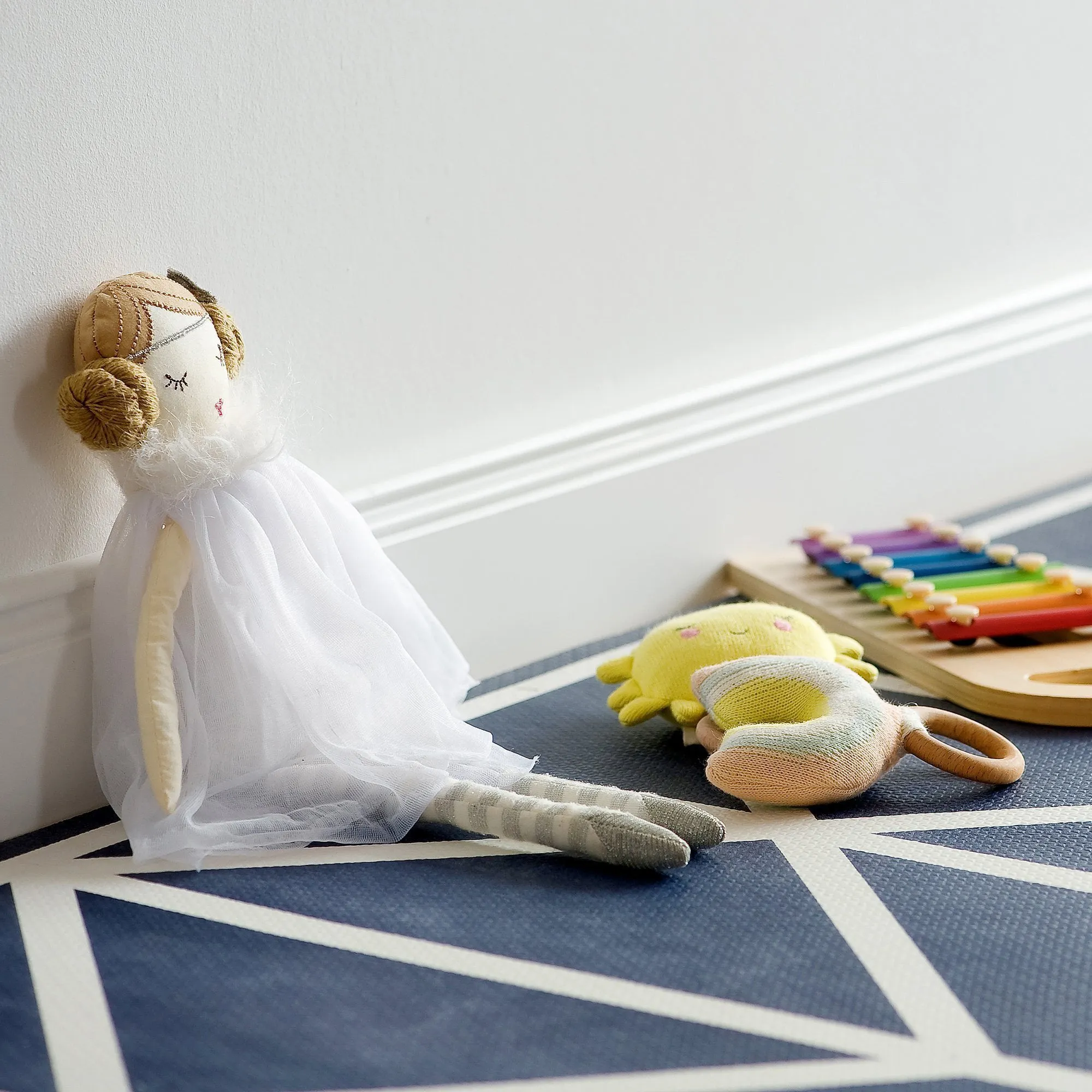 Toddlekind Prettier Playmat  - Nordic Petroleum 120x180cm - 612