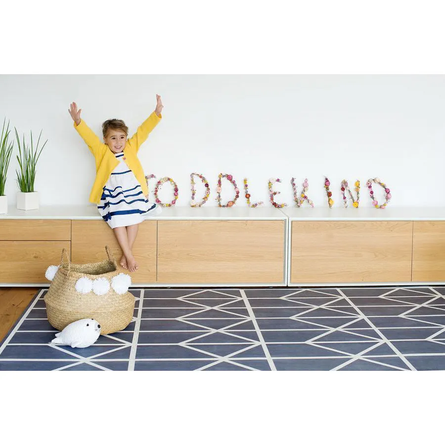 Toddlekind Prettier Playmat  - Nordic Petroleum 120x180cm - 612