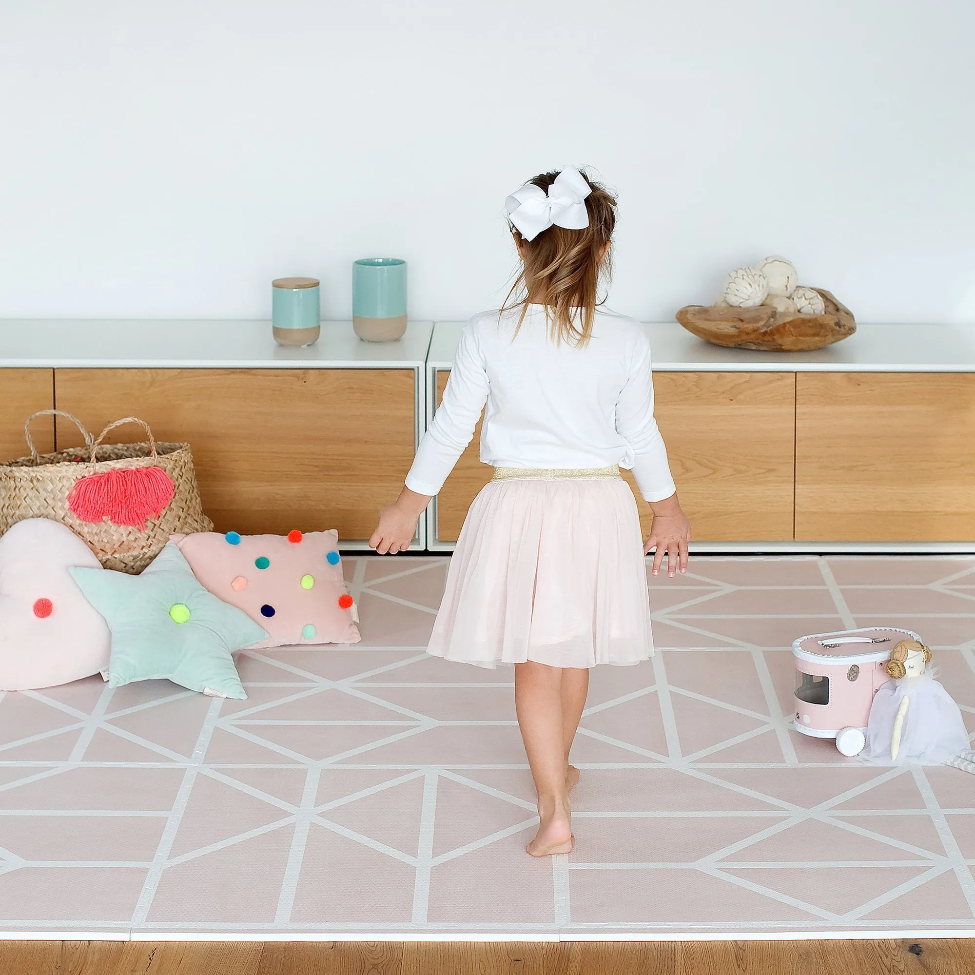 Toddlekind Prettier Playmat  - Nordic Vintage Nude 120x180cm - 612