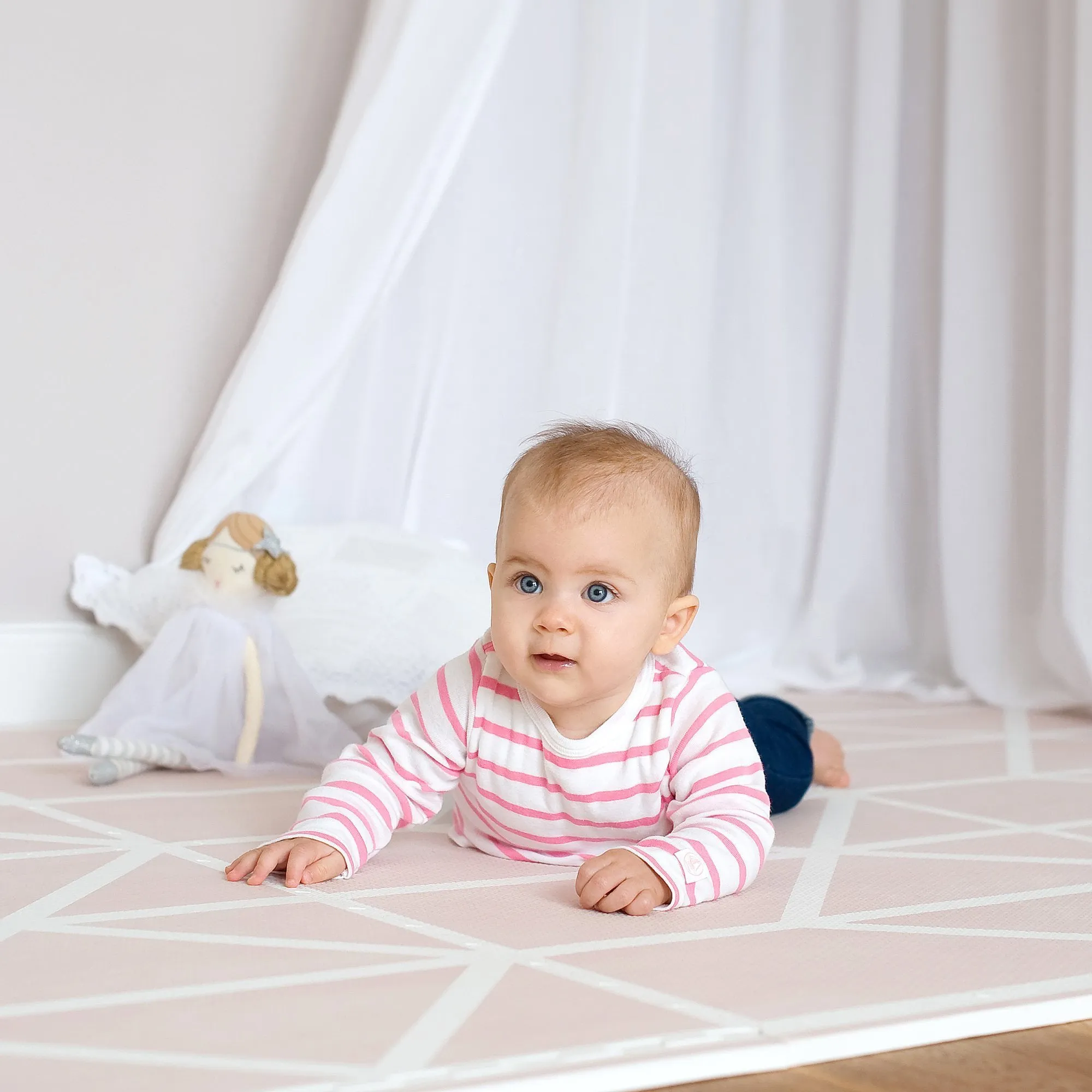 Toddlekind Prettier Playmat  - Nordic Vintage Nude 120x180cm - 612