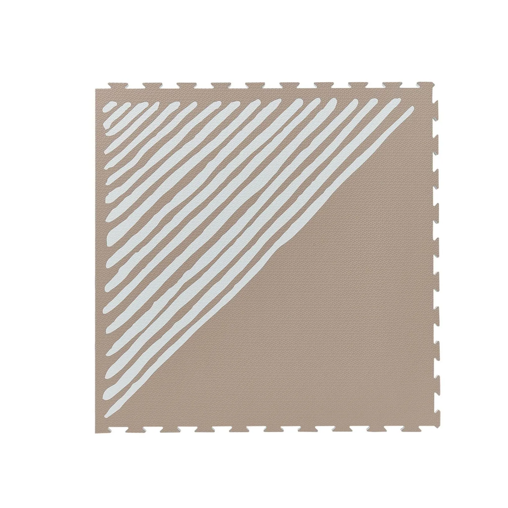 Toddlekind Prettier Playmat  - Sandy Lines Tan 120x180cm - 612