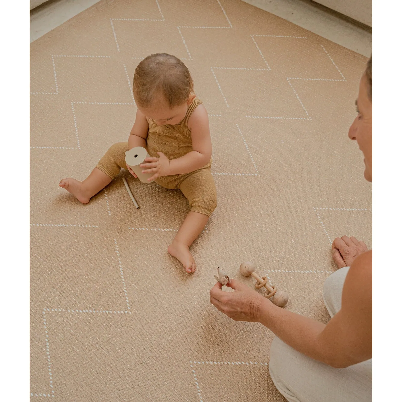 Toddlekind Prettier Playmat  - Tulum Sandstone 120x180cm - 612