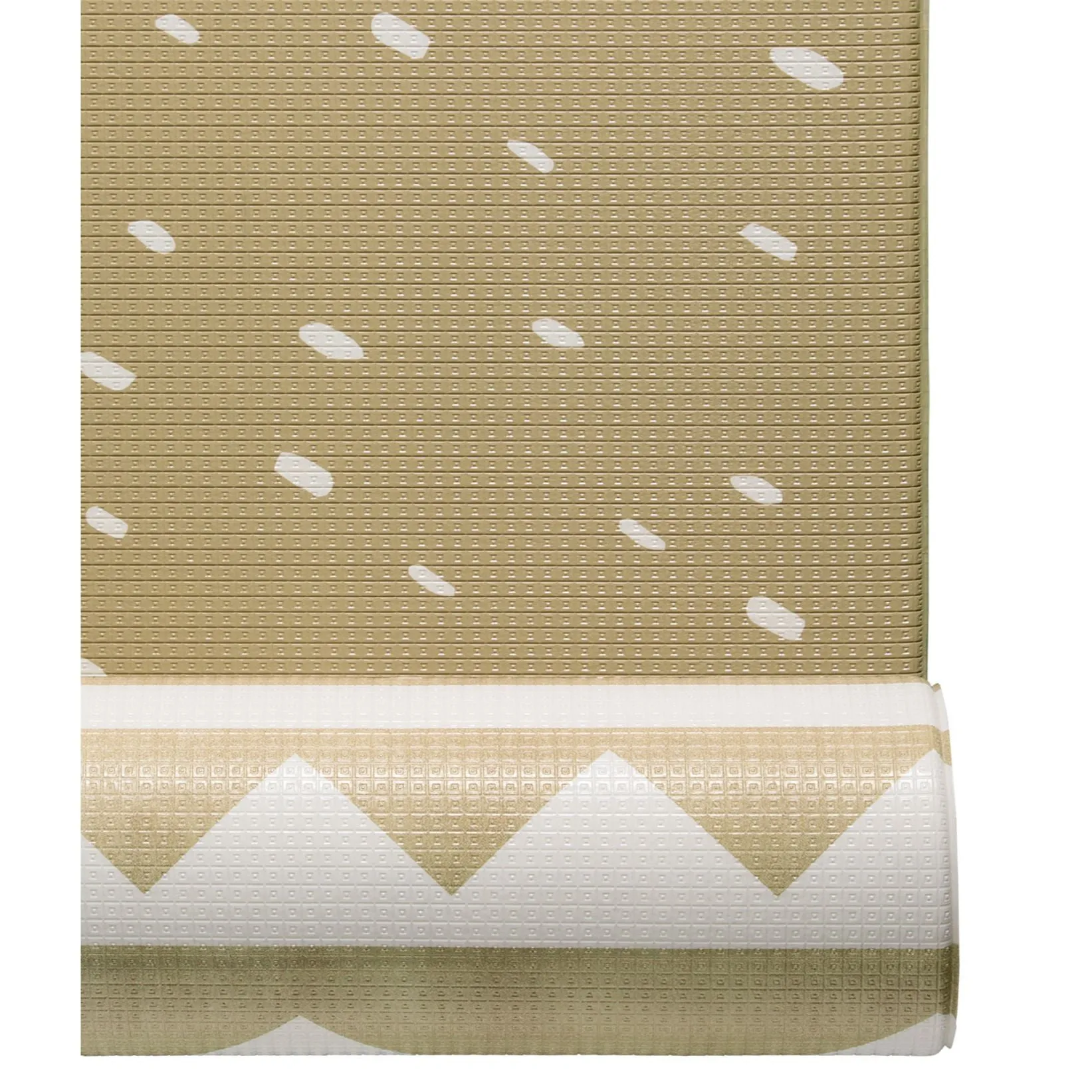 Toddlekind Prettier Reversible Play Rug - Wheat - 140x200cm