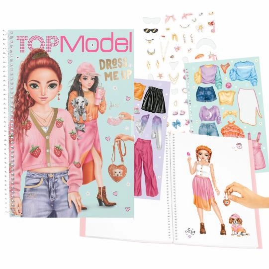 TOPModel - Sticker Book - Dress Me Up