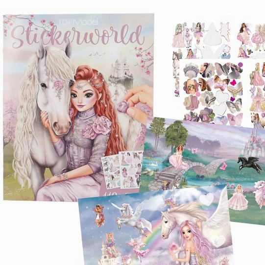 TOPModel - Stickerworld - Violet