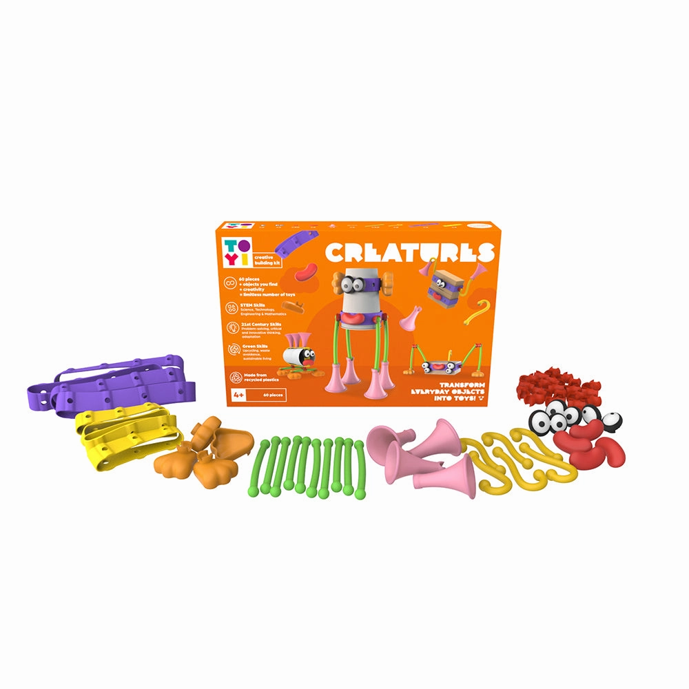 Toyi Creatures Character Building Kit