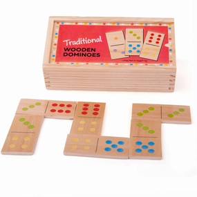 Traditional Wooden Dominoes