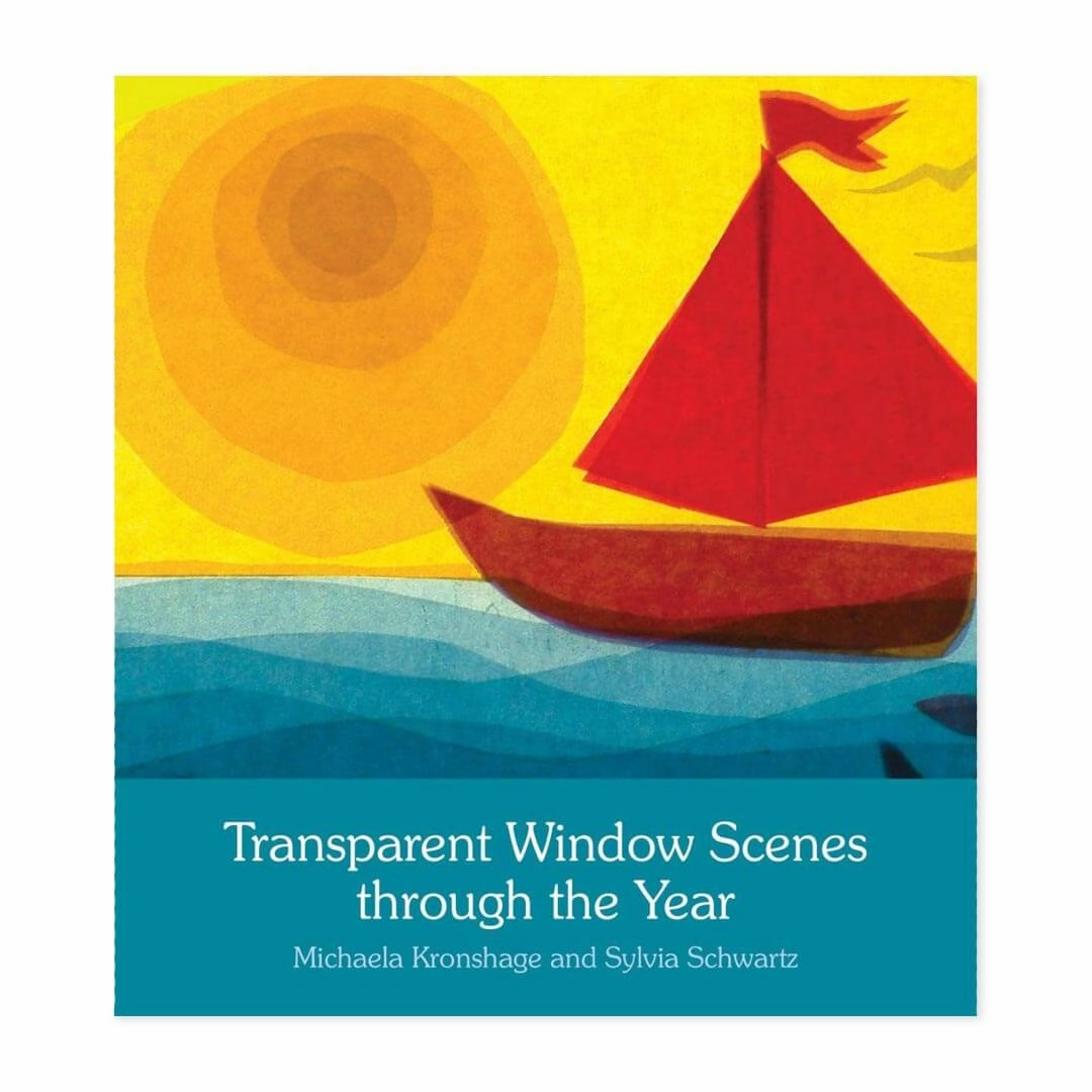 Transparent Window Scenes Book with Window Star Paper Set