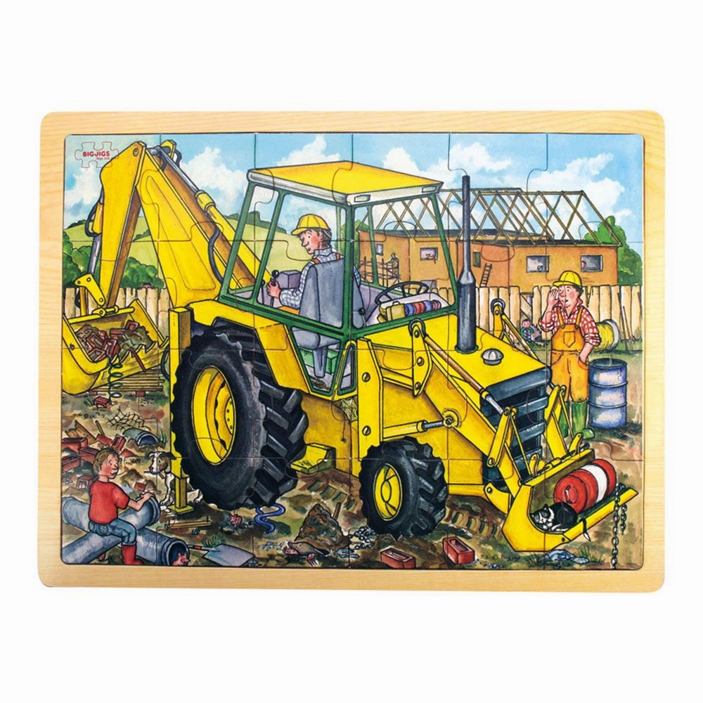 Tray Puzzle Digger (24 Pieces)