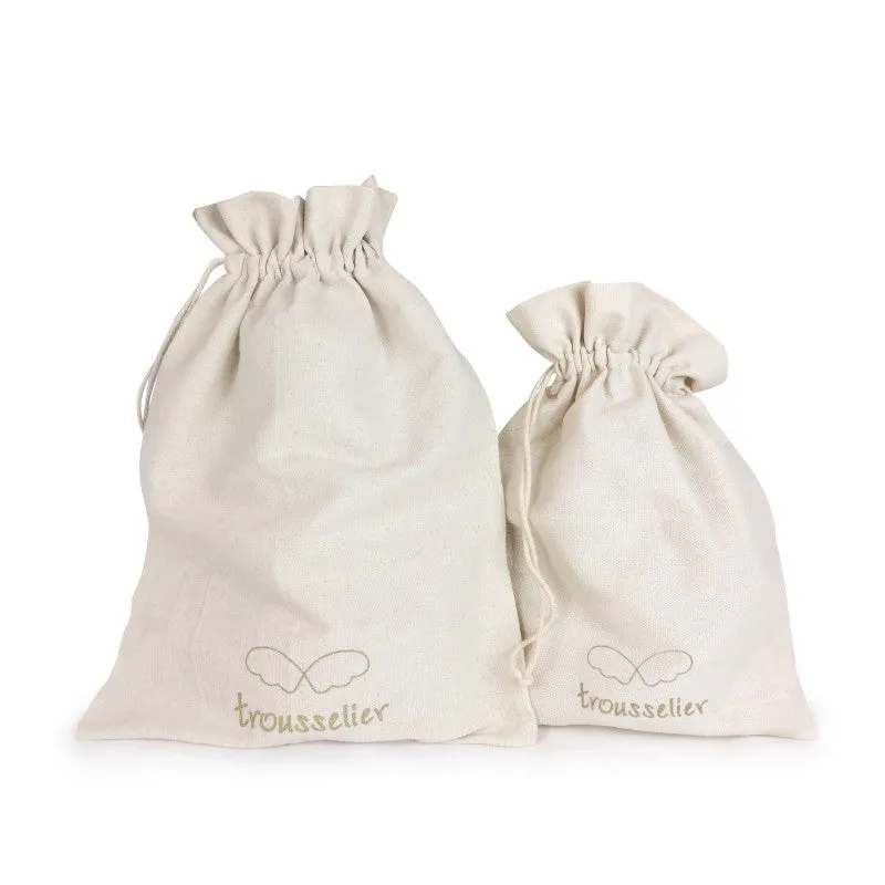 Trousselier Bear Triangle Comforter with Rattle 20cm Celadon Green Organic Cotton