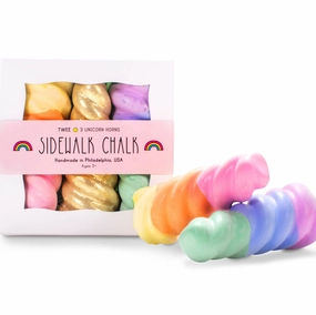 Unicorn Horn Sidewalk Chalk - Pastel