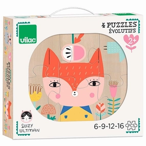 Vilac Puzzle 4 pcs