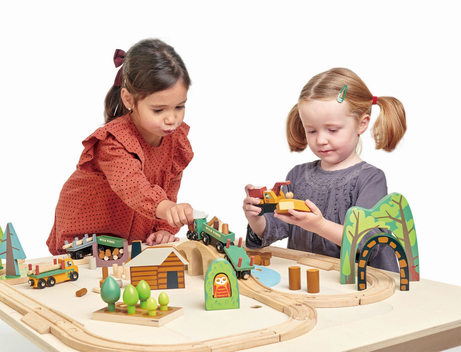 Wild Pines Wooden Train Set