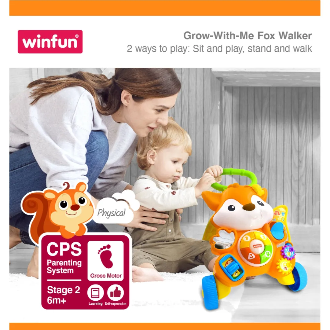 Winfun Grow with Me Fox Walker