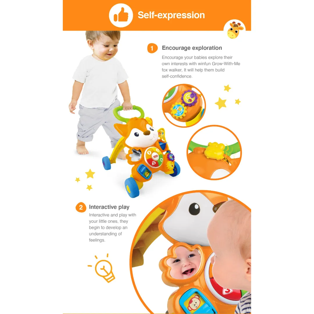 Winfun Grow with Me Fox Walker