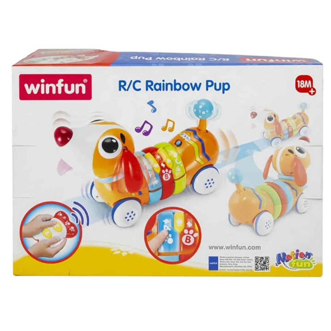 Winfun Remote Control Rainbow Pup - Ages 18M and up