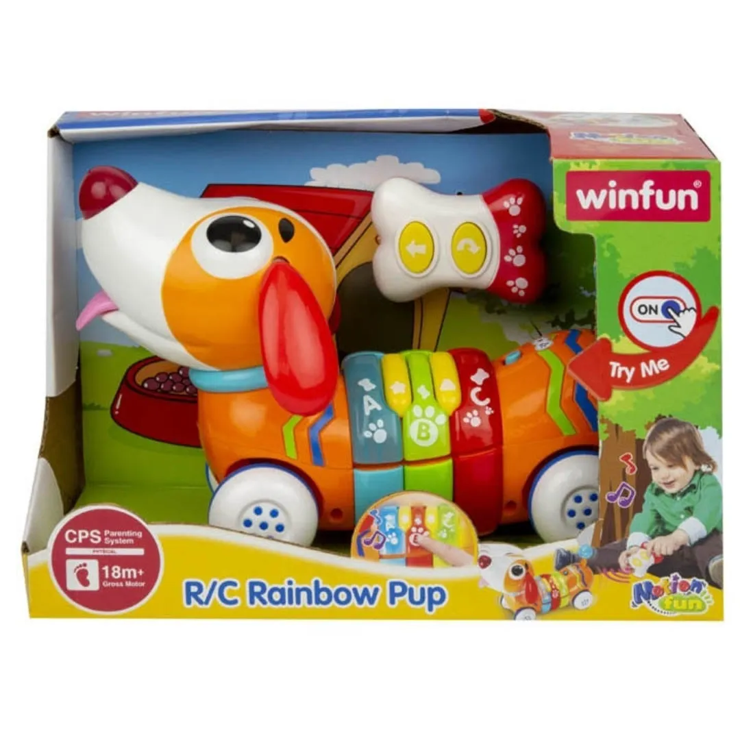 Winfun Remote Control Rainbow Pup - Ages 18M and up