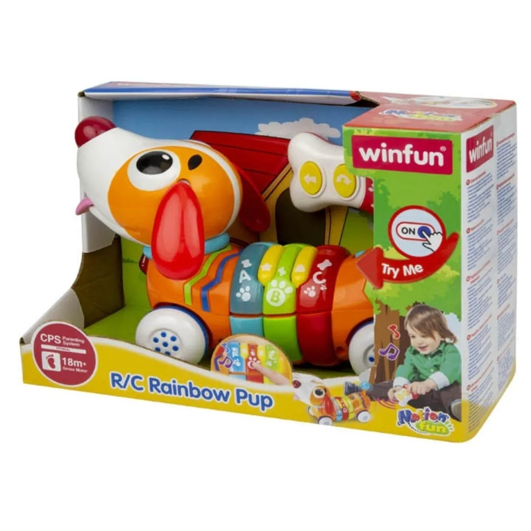 Winfun Remote Control Rainbow Pup - Ages 18M and up