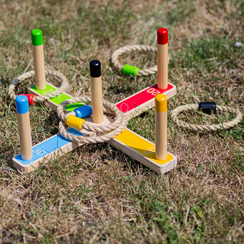 Wooden Quoits - DAMAGED BOX