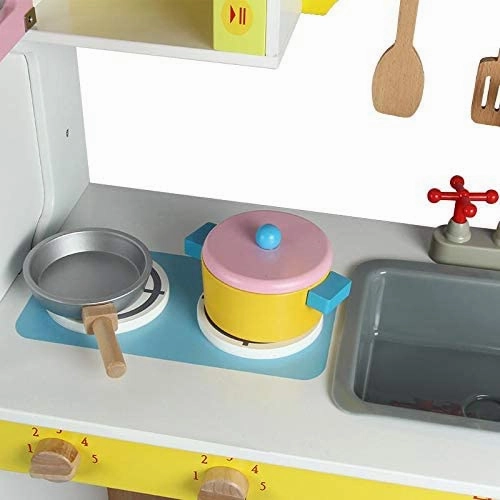 Wooden Refrigerator Kitchen Toy
