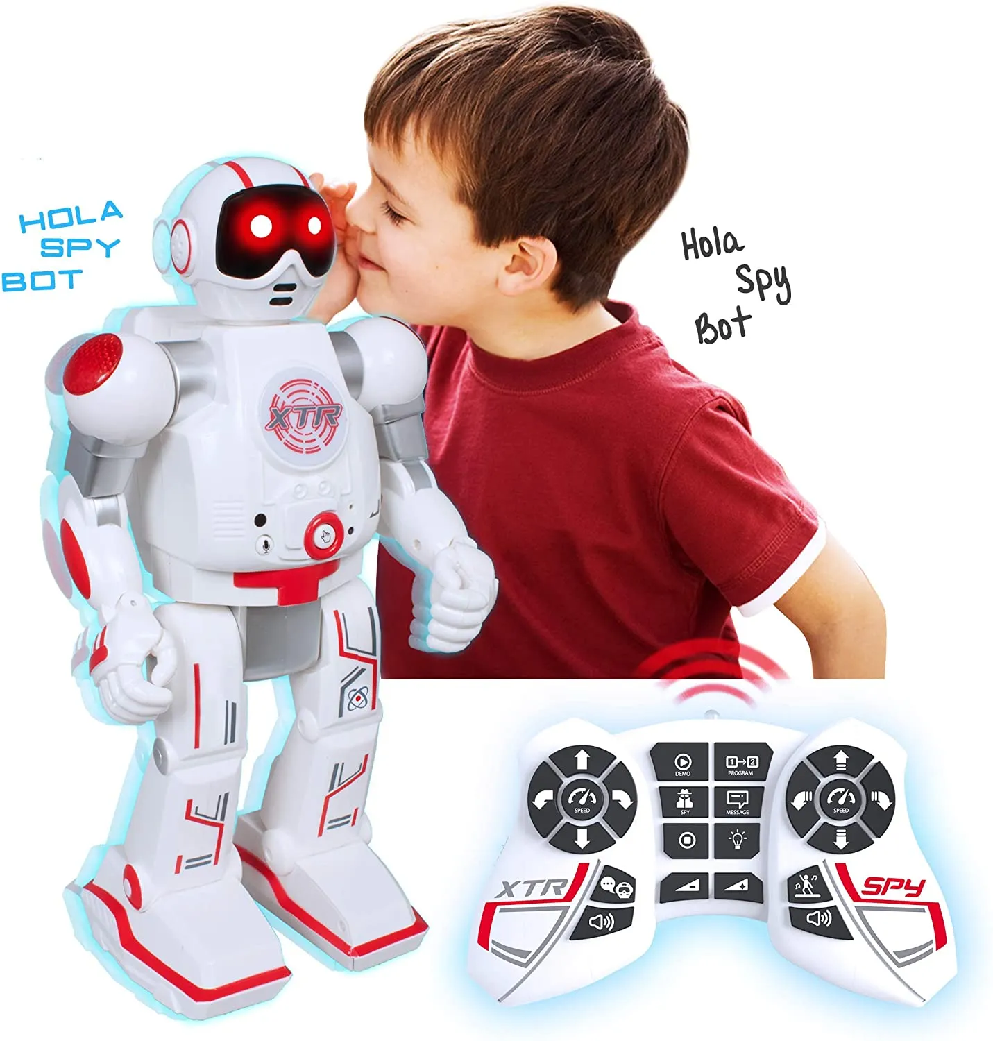 Xtreme Bots Spy Bot - White