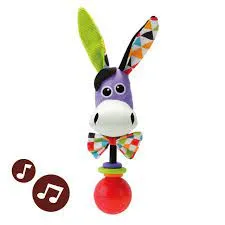 Yookidoo Donkey  Shake me'' Rattle