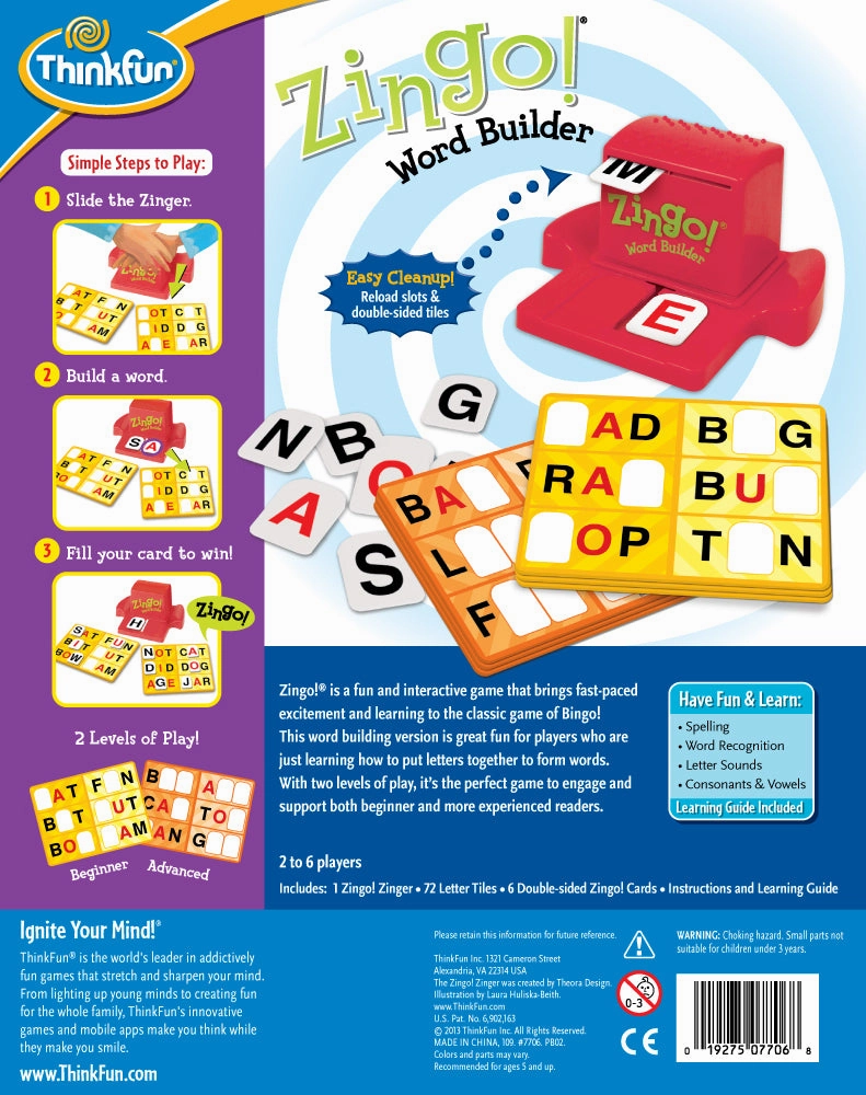 Zingo! Word Builder